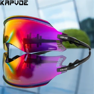 KAPVOE lunettes de soleil de cyclisme lunettes de cyclisme UV400 vtt lunettes de vélo lunettes de sport de plein air femmes hommes équipement de course de vélo de route