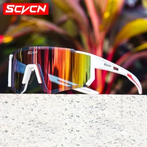SCVCN nouvelles lunettes de soleil de cyclisme en plein air hommes lunettes de vélo de conduite sur route sport escalade femmes vélo cyclisme lunettes UV400