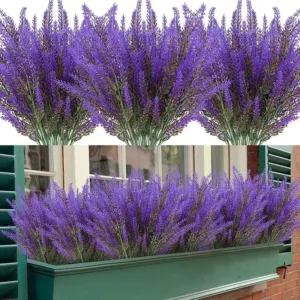 Lavande artificielle style provençal – Fleurs décoratives
